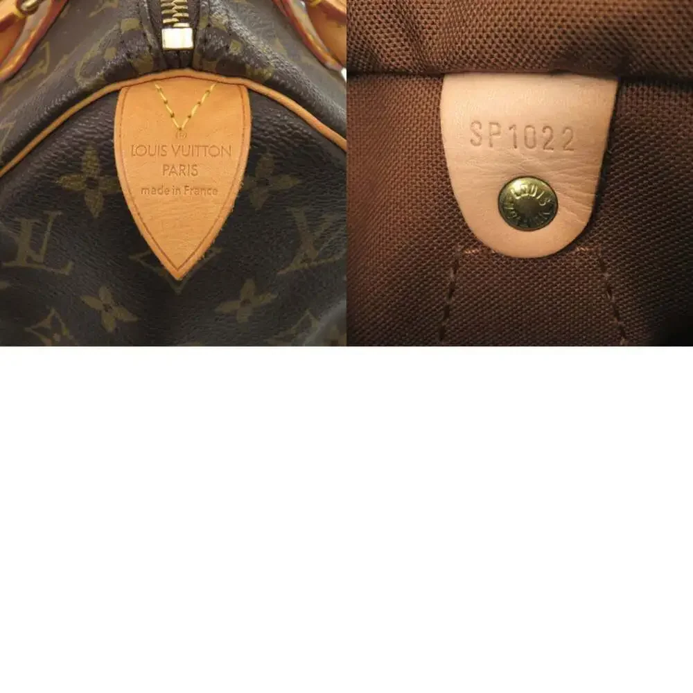 LOUIS VUITTON Brown Monogram Speedy 25 Bag